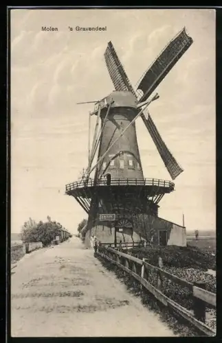 AK `s Gravendeel, Molen, Windmühle