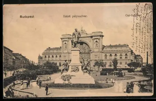 AK Budapest, Ost-Bahnhof