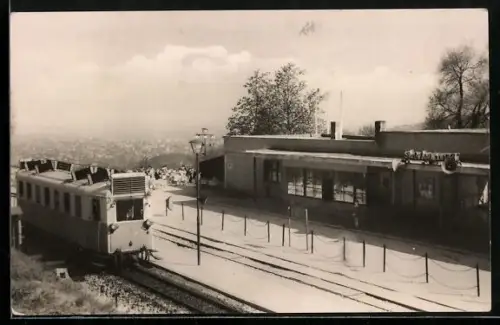 AK Budapest, Széchenyihegy, Úttörövasút, Ságvári-liget állomás