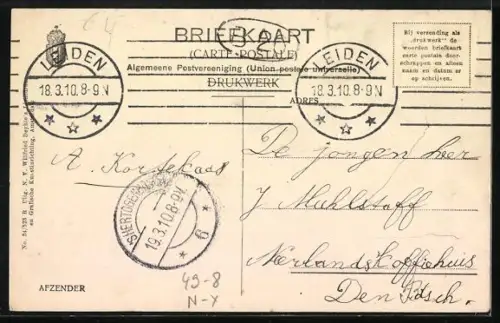 AK Leiden, Rynsburgersingel, Windmühle