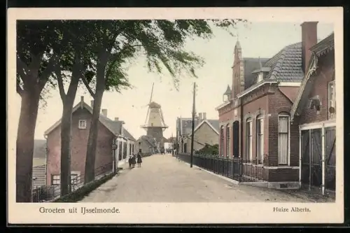 AK Ijsselmonde, Huize Alberts, Windmühle