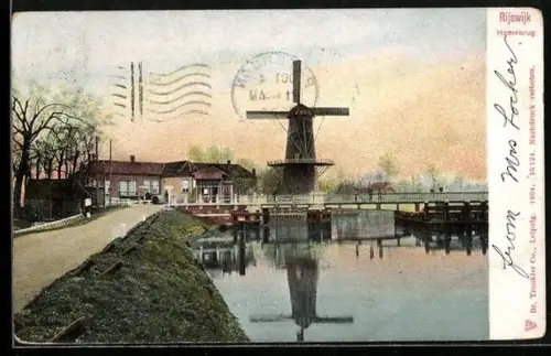 AK Rijswijk, Hoornbrug, Windmühle