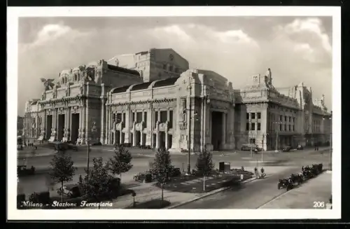 AK Milano, Stazione Ferroviaria, Bahnhof