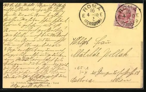 AK Roma, Stazione di Termini, Bahnhof