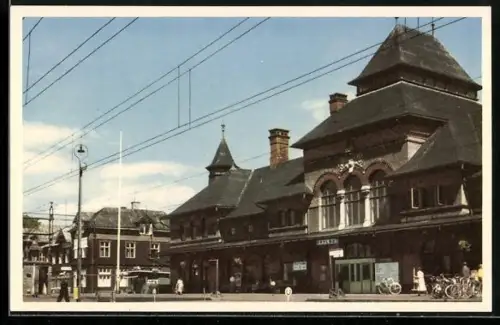 AK Krylbo, Järnvägsstationen, Bahnhof