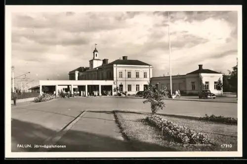 AK Falun, Järnvägsstationen, Bahnhof