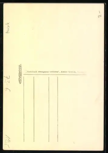 AK Bayreuth, Rudolf Bockelmann in der Rolle Der Wanderer