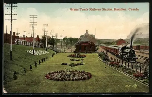AK Hamilton, Grand Trunk Railway Station