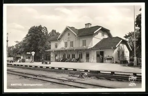 AK Kimstad, Järnvägsstationen