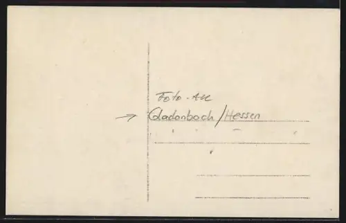 Foto-AK Gladenbach /Hessen, Strassenumzug