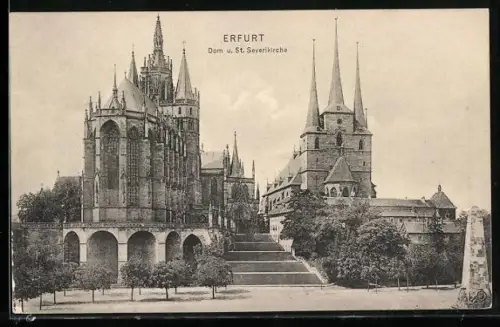 AK Erfurt, Dom und St. Severikirche