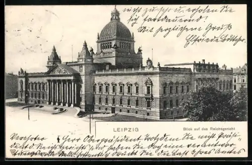 AK Leipzig, Blick auf das Reichsgericht