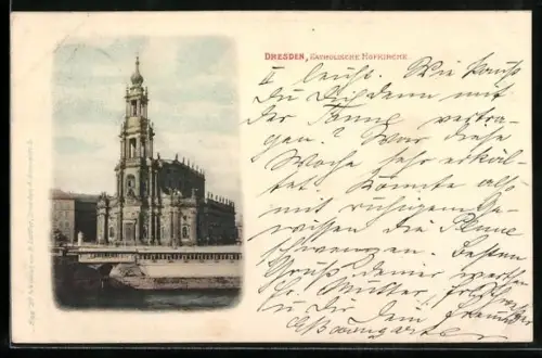 AK Dresden, Katholische Hofkirche