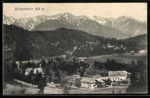 AK Birkenstein, Panorama mit Kapelle