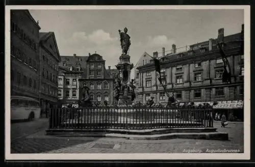 AK Augsburg, Augustusbrunnen