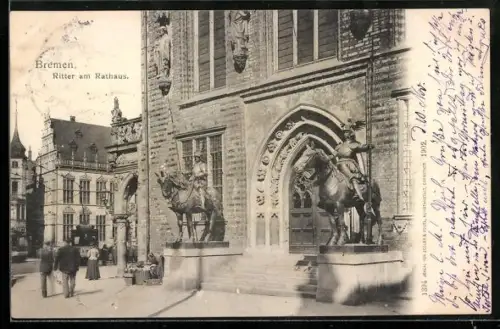AK Bremen, Ritter am Rathaus