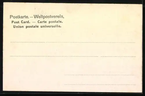 AK Mainz, Abfahrt der Rheindampfer