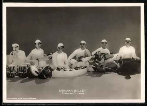 AK Menaka-Ballett, Indische Trachtenkapelle