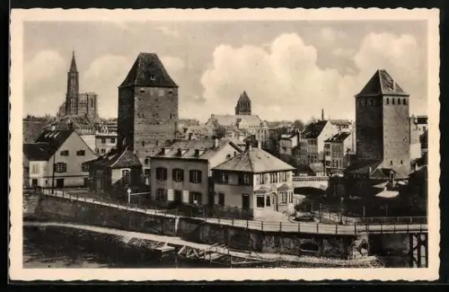 AK Strassburg i. E., Bei den Gedeckten Brücken