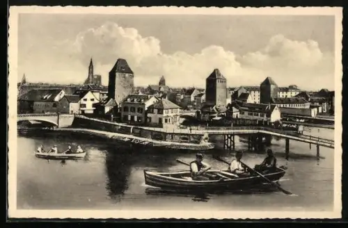 AK Strassburg i. E., Bei den Gedeckten Brücken