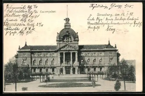 AK Strassburg, Kaiserpalast