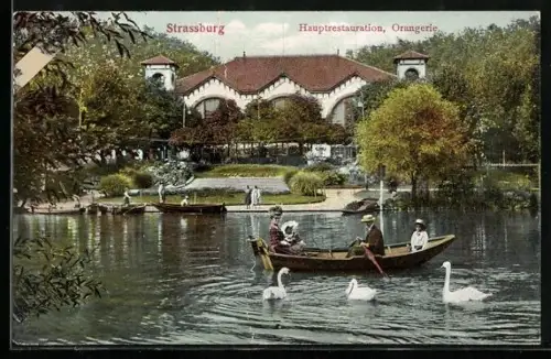 AK Strassburg, Orangerie, Hauptrestaurant