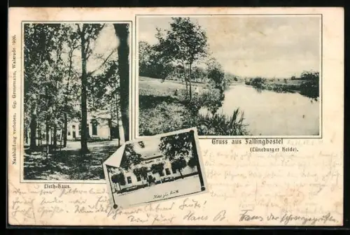 AK Fallingbostel /Lüneburger Heide, Hotel zur Lieth, Lieth-Haus