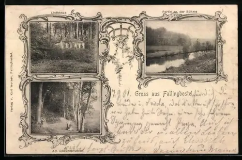 AK Fallingbostel /Lüneburger Heide, Am Gesundbrunnen, Liethhaus