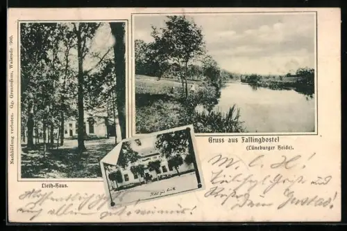 AK Fallingbostel /Lüneburger Heide, Lieth-Haus, Hotel lzur Lieth, Böhme
