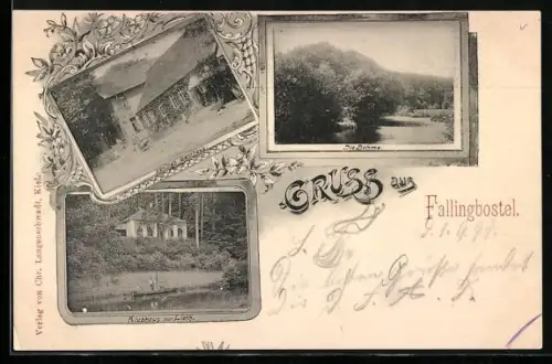 AK Fallingbostel /Lüneburger Heide, Könings Gasthaus, Klubhaus zur Lieth