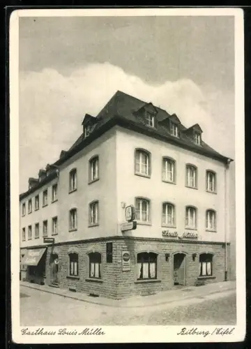 AK Bitburg / Eifel, Gasthaus Louis Müller