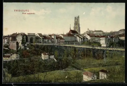 AK Fribourg, Pont suspendu