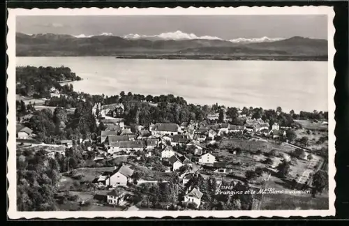 AK Prangins, Prangins et le M. Blanc, vu d`avion