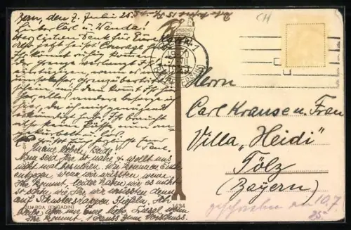 AK Guarda /Engadin, Partie im Ort