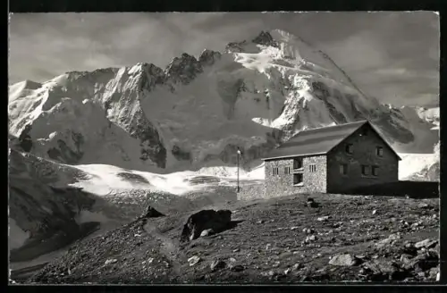 AK Zermatt, Schönbühl, Dent d`Hérens