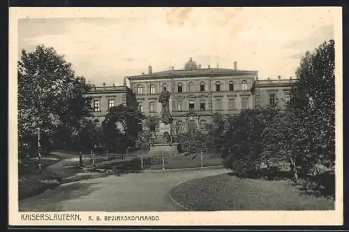 AK Kaiserslautern, K. B. Bezirkskommando