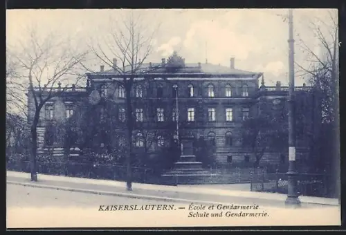 AK Kaiserslautern, Schule und Gendarmerie