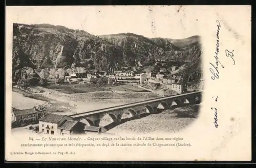 AK Coquet, Le Nouveau Monde, Coquet village sur les bords de l`Allier