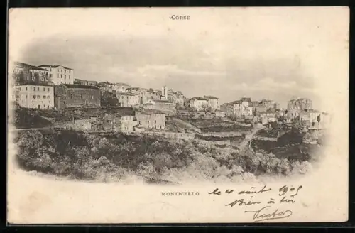 AK Monticello /Corse, Vue generale