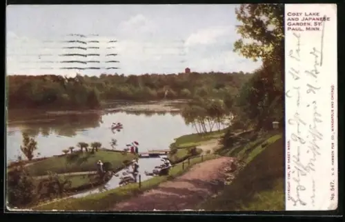AK St. Paul, MN, Cozy Lake and Japanese Garden
