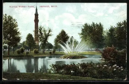 AK Detroit, MI, Water Works Park