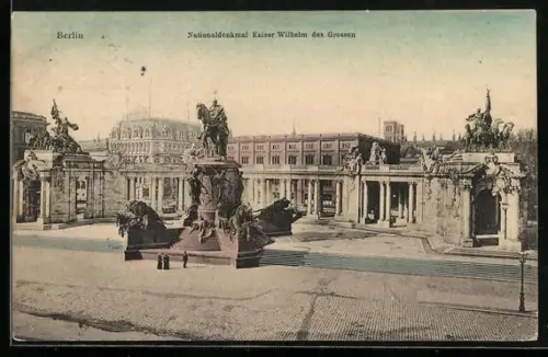 AK Berlin, Nationaldenkmal Kaiser Wilhelm des Grossen