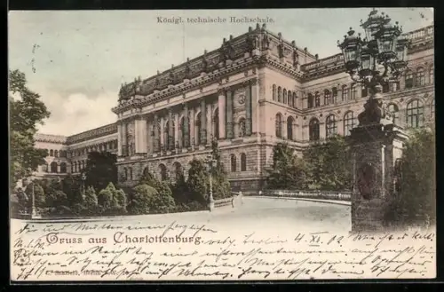 AK Berlin-Charlottenburg, Königl. technische Hochschule