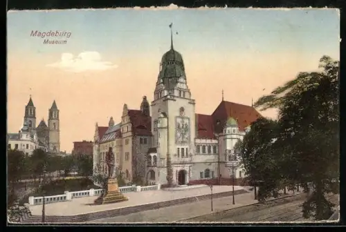AK Magdeburg, Museum und Kirche