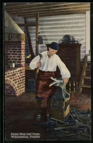 AK Williamsburg, VA, Deane Shop and Forge