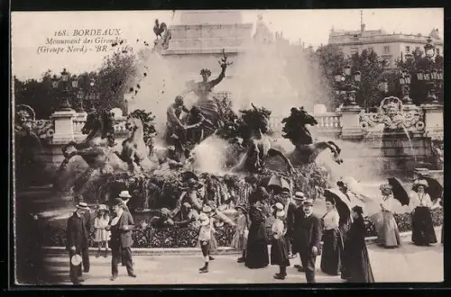 AK Bordeaux, Monument des Girondins