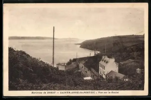 AK Sainte-Anne-du-Portzic, Vue sur le Goulet