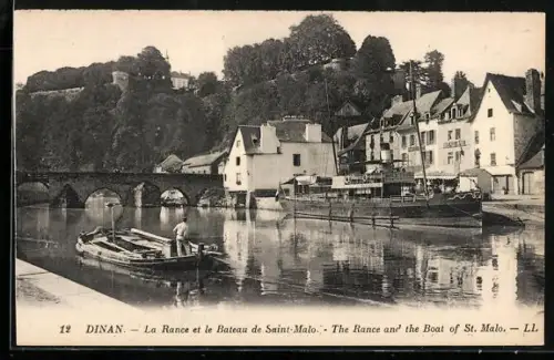 AK Dinan, La Rance et le Bateau de Maint-Malo