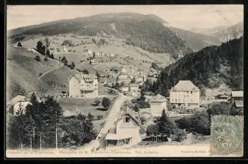 AK St. Pierre-de-Chartreuse, vue générale et vallée de Perquelin