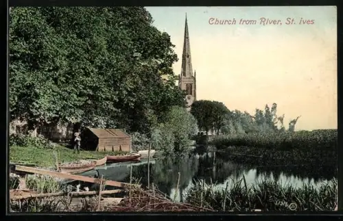 AK St. Ives, Church from River